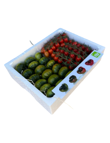Caja Mixta Tomate Raf y Cherry Pera Caja Mixta Tomate Raf y Cherry Pera